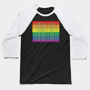 MPJJ LGBTQIA+ MPJJ Baseball T-Shirt